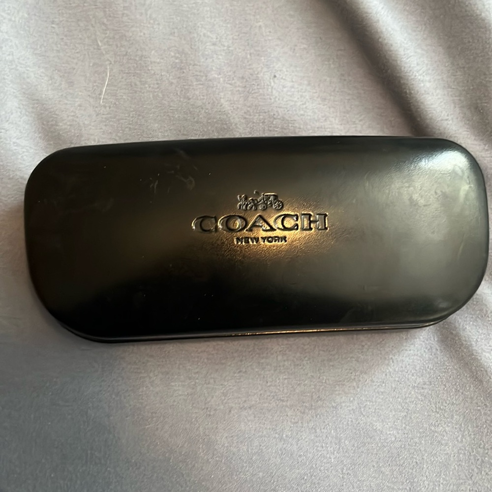 Coach sunglass carrying case
